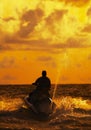 Sunset jetski