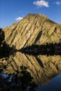 Sunset in Josep Maria Blanc refuge, Aiguestortes and Sant Maurici National Park, Spain