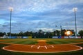 Sunset at Joseph P. Riley, Jr. Stadium.