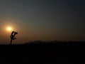 sunset Joshua Tree beautiful landscape