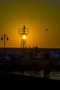 Sunset, Kalymnos island Royalty Free Stock Photo