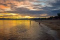 Sunset at Kande Beach, Nkhata Bay, Lake Malawi, Malawi