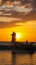 Sunset kayaking, Thailand