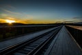 Sunset at Kinzua Bridge - Pennsylvania