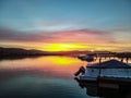 Sunset at Knysna rivier lodge