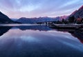 Sunset in Kotor bay