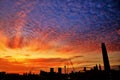 Sunset Kuala Lumpur Royalty Free Stock Photo