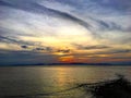 sunset kuala perlis Royalty Free Stock Photo