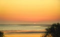 sunset at Karumba is a town and a coastal locality in the Shire of Carpentaria, Queensland, Australia