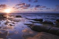 Sunset in La Jolla Cove