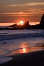 Sunset in Laguna Royalty Free Stock Photo