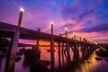 Sunset from Laguna Beach, Cambodia, Asia Royalty Free Stock Photo