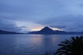 Sunset on Lake Atitlan in Guatemala