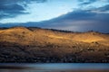 Sunset in Lake Chelan, Washington Royalty Free Stock Photo