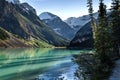 Sunset at Lake Louise