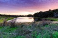 Sunset Lake at Myakka River State Park Royalty Free Stock Photo