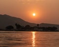 Sunset At Lake Pichola