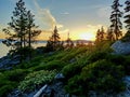 Sunset at Lake Tahoe