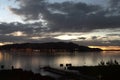 Sunset at Lake Titicaca in Puno, Peru