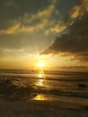 Sunset on Lampuuk Beach, Acehnese, Indonesia