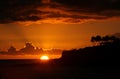 Sunset in Lanai Hawaii