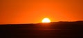 Sunset landscape of the Namib-Naukluft National Park Royalty Free Stock Photo