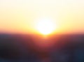 Sunset light leak blob bokeh background Royalty Free Stock Photo