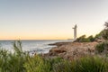 Sunset from the lighthouse of Alcossebre in the Sierra de Irta, CastellÃÂ³n, Spain