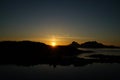 Sunset in Lofoten Royalty Free Stock Photo