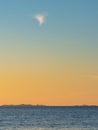 Sunset at Long Point with Penguin and Seal Island in the background, Port Kennedy Royalty Free Stock Photo