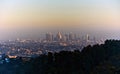 Sunset in Los Angeles Royalty Free Stock Photo