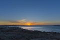 Sunset at Luderitz harbour