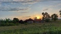 Sunset in Madura Royalty Free Stock Photo