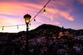 Sunset in a magical town, Taxco, Guerrrero, Mexico.