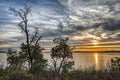 Sunset from Magnola Bluff in Seattle, Washington