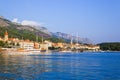 Sunset at Makarska, Croatia Royalty Free Stock Photo