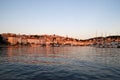 Sunset in Mali Losinj,Croatia Royalty Free Stock Photo