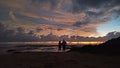Sunset in Malingping Indonesia
