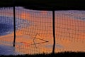 Sunset on Marsh Seabrook Island SC Royalty Free Stock Photo