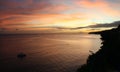 Sunset, Martinique. Royalty Free Stock Photo
