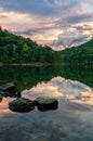 Sunset, Martins Fork Lake, Kentucky