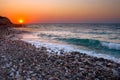 Sunset at Mediterranean Beach