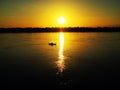 Sunset on Mekong, Kratie, Cambodia