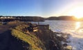 Sublime sunset from Mendocino Headlands in Northern California