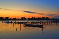 SUNSET AT MESSOLONGHI LAGOON - GREECE