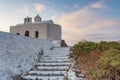 Sunset in Milos, Greece Royalty Free Stock Photo