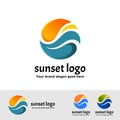 Sunset Minimalist Logo