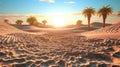 Sunset Mirage, A Techno Organic Desert Oasis