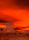 Sunset Monument Valley Arizona Navajo Nation