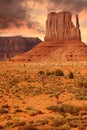 Sunset Monument Valley Arizona Navajo Nation